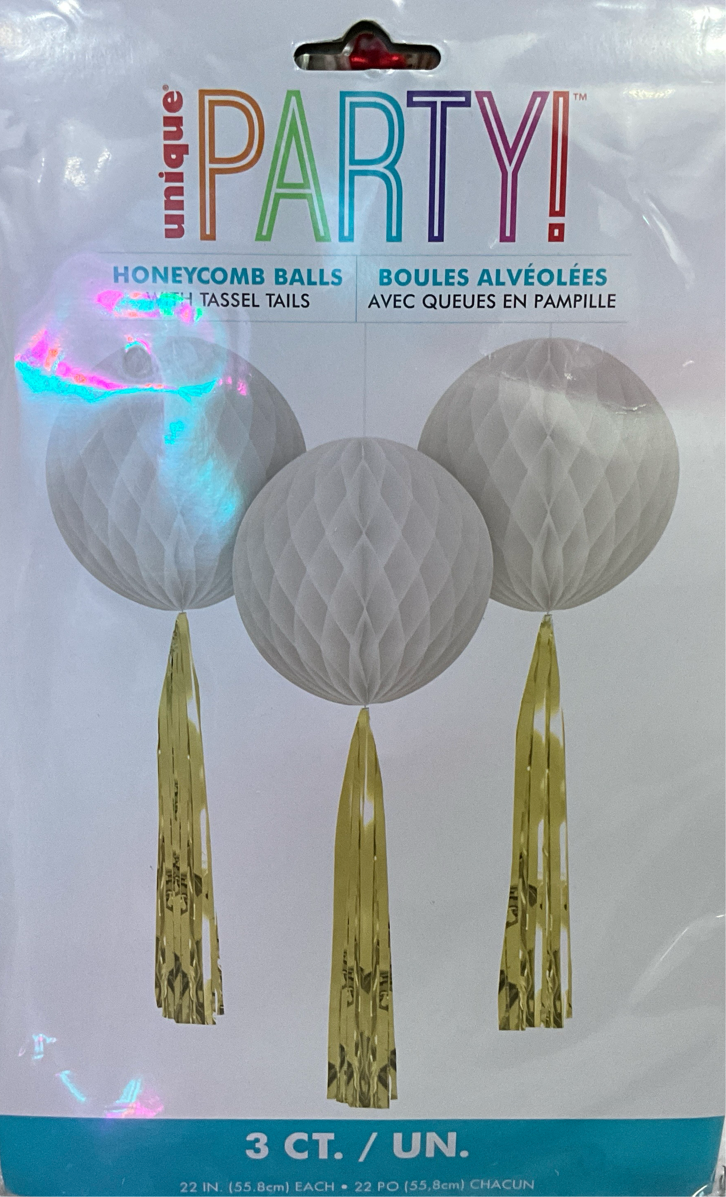 HONEYCOMB BALLS 3CT