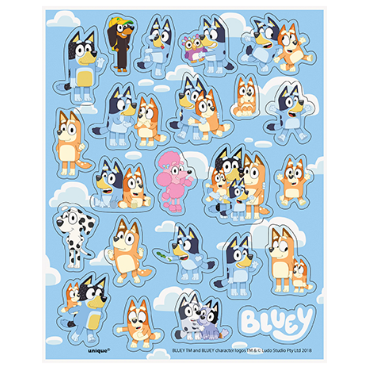 STICKERS BLUEY