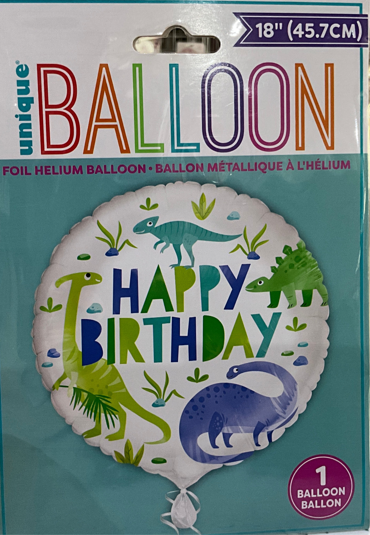 FOIL DINOSAURIO 18”