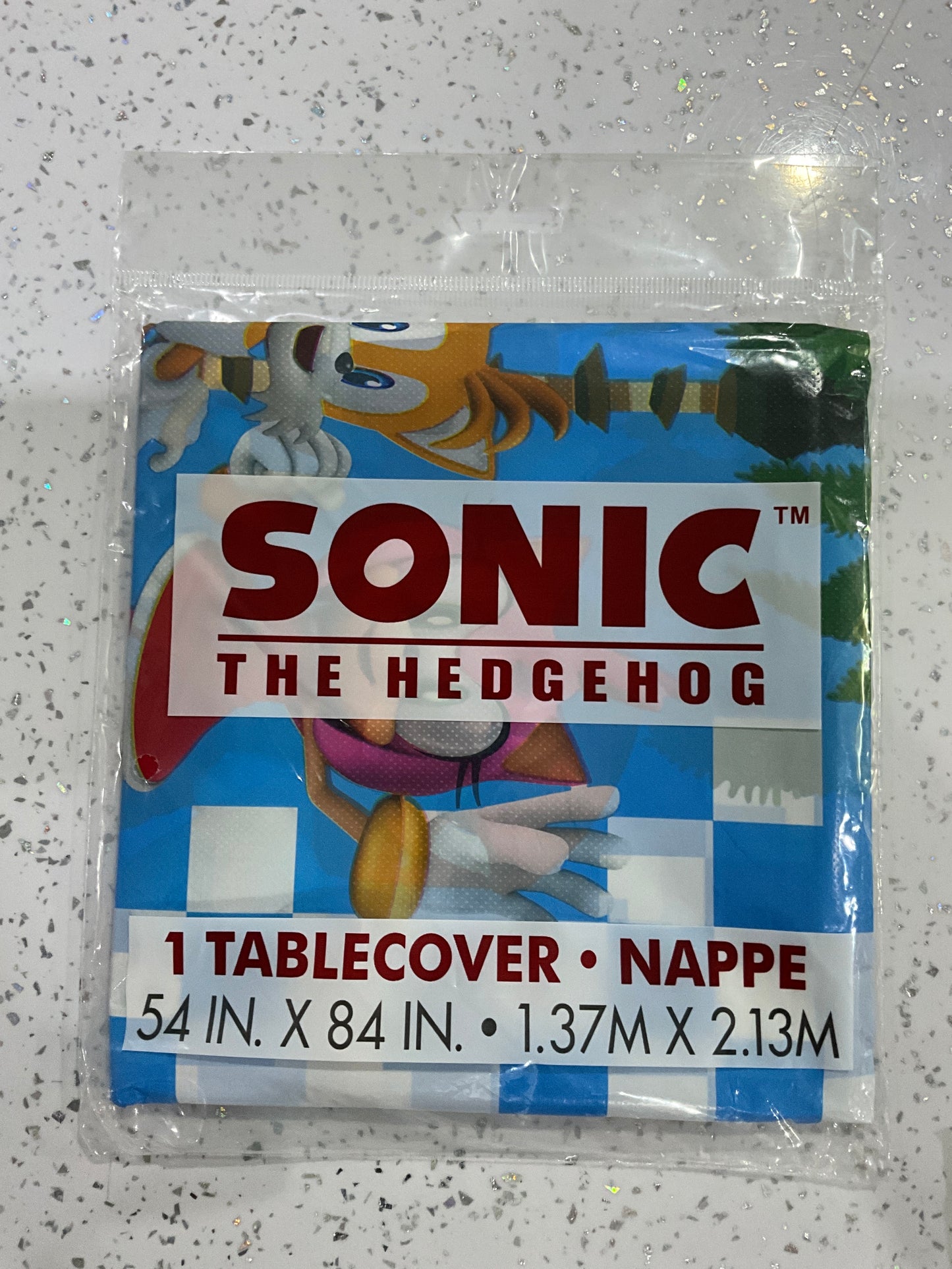 SONIC THE HEDGEHOD TABLECOVER