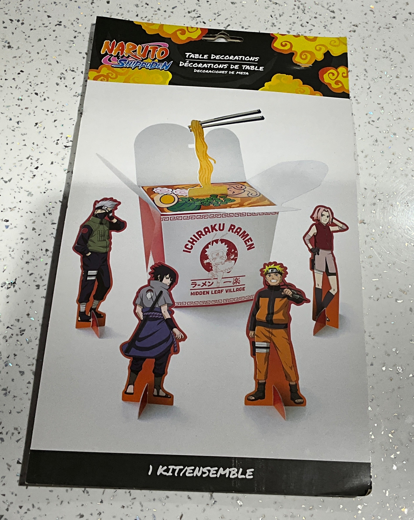 NARUTO SHIPPUDEN TABLE DECORATIONS