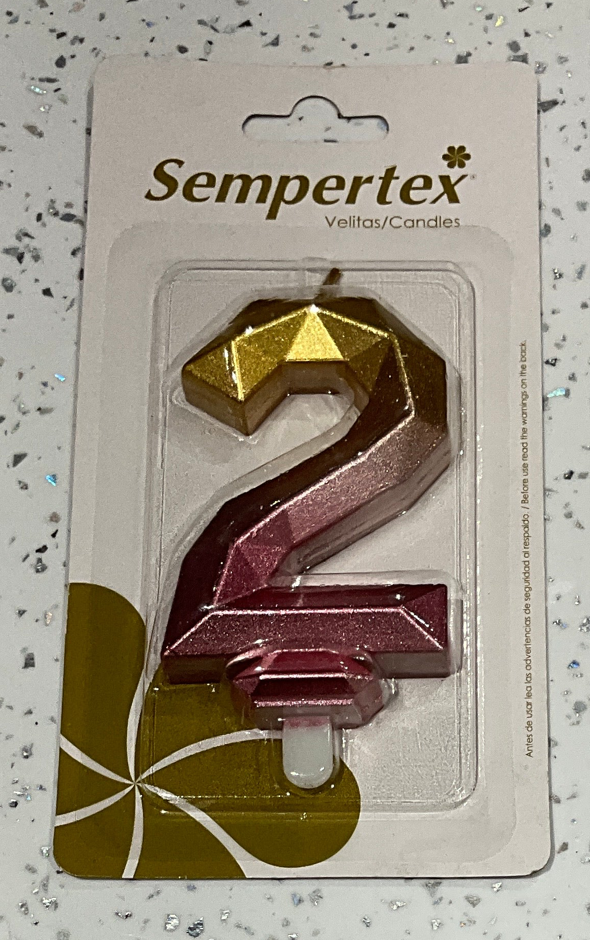 Sempertex CANDLE #2 pink-gold