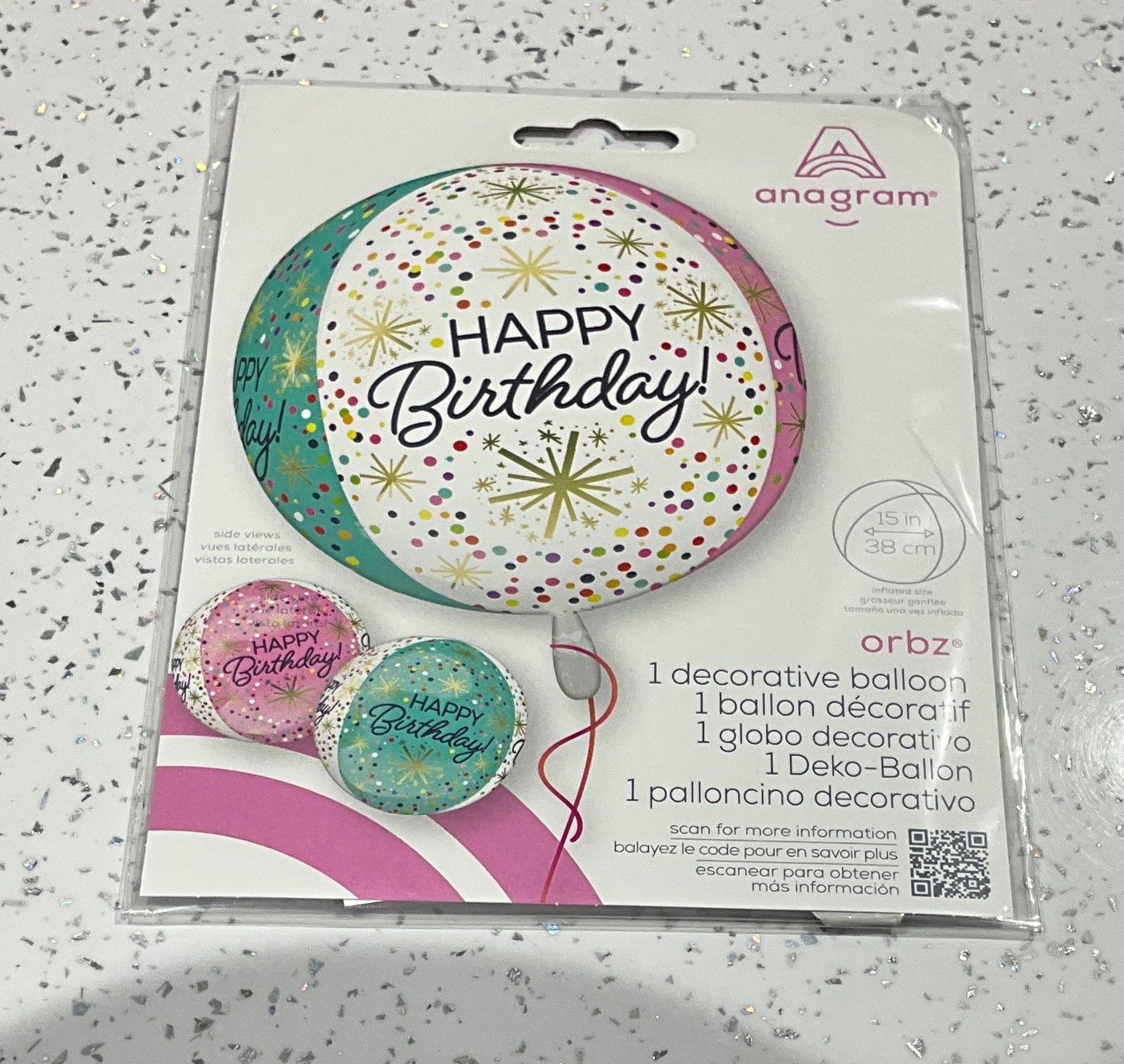 Orbz happy birthday Cake