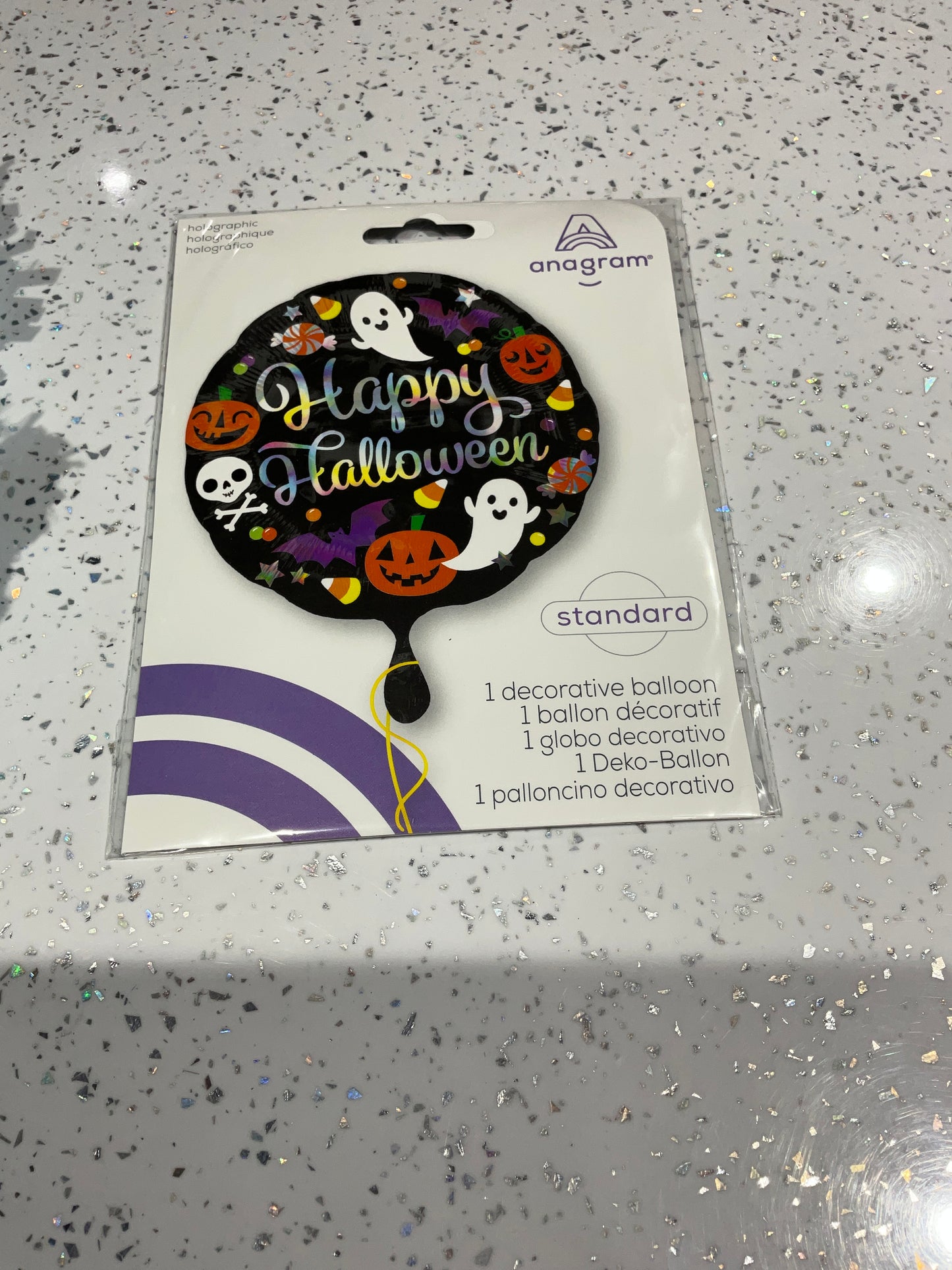 MYLAR HALLOWEN 18”