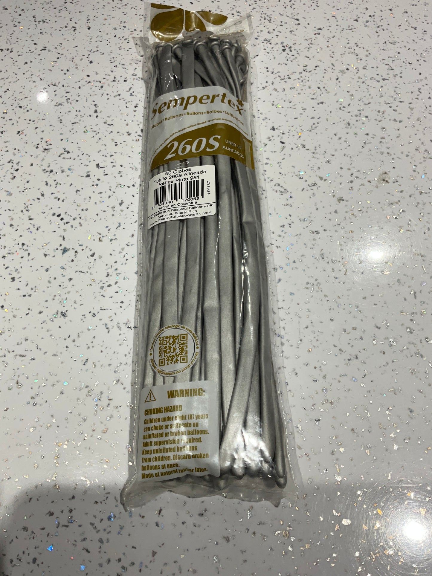 SEMPERTEX 260 RÉFLEX PLATA 50CT