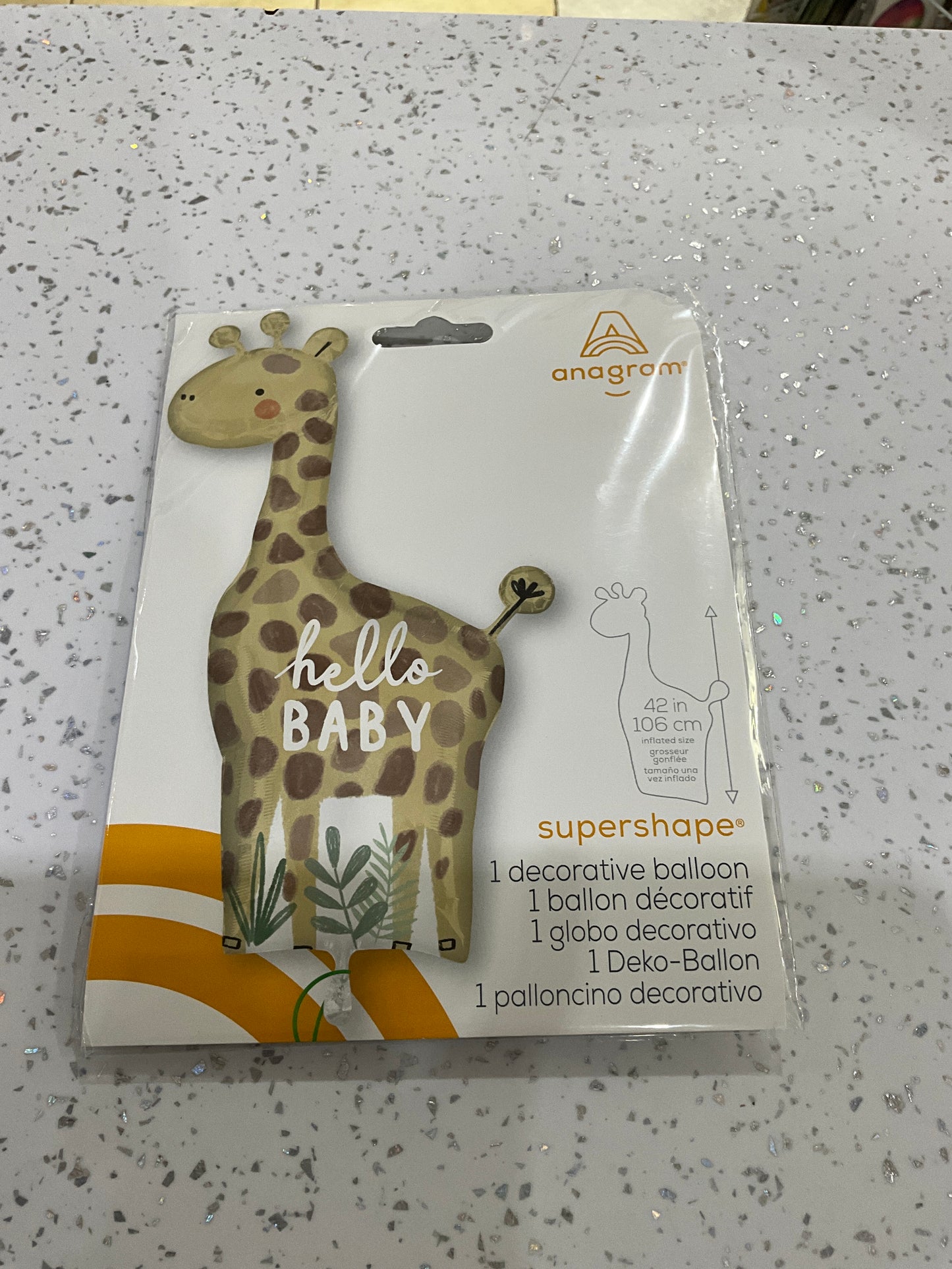 SUPERSHAPE JIRAFA HELLO BABY