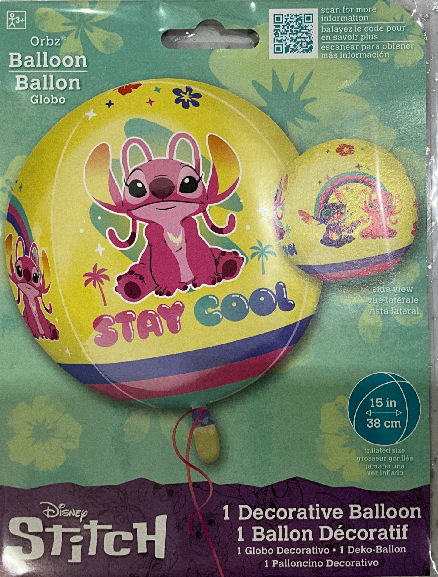 ORBZ BALLON STITCH & ANGEL