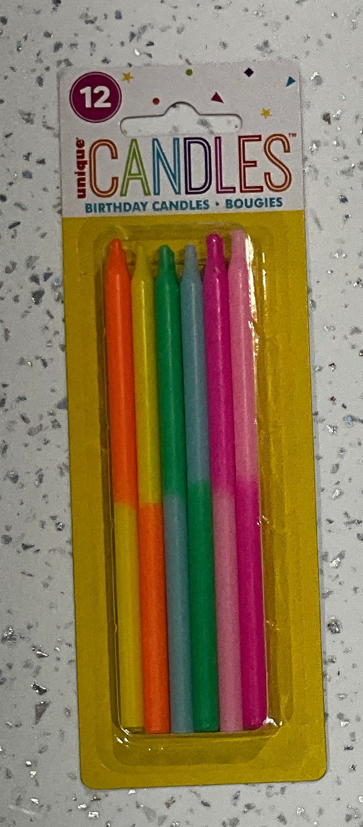 CANDLES Birthday BOUGIES