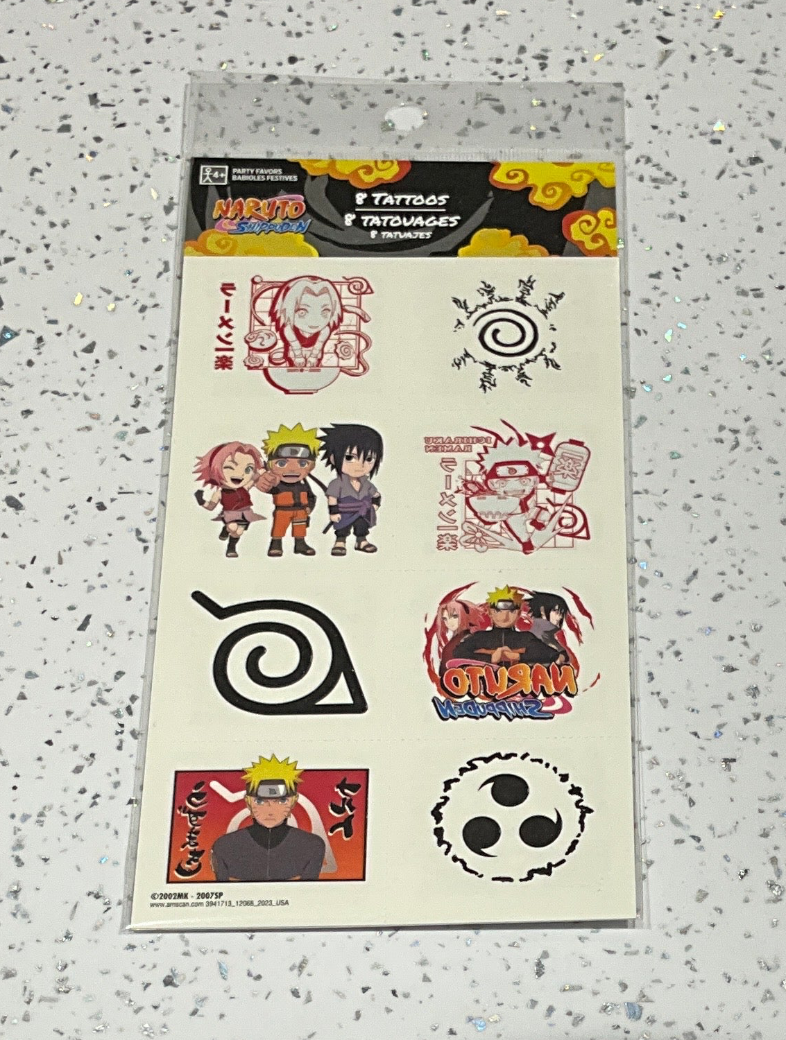 NARUTO SHIPPUDEN TATTOOS