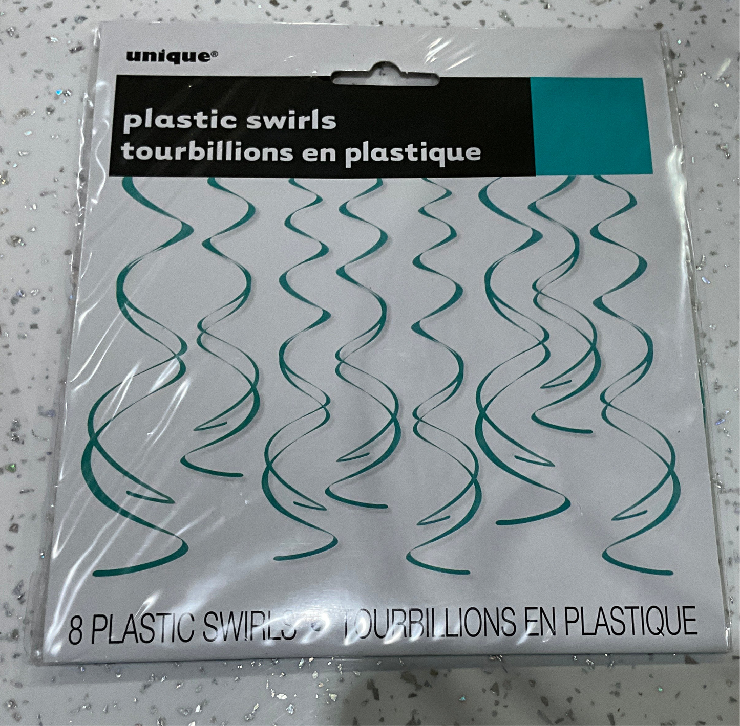 SWIRL DECO TEAL