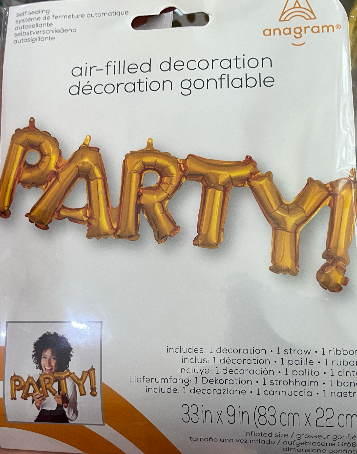 Air filled party dorado