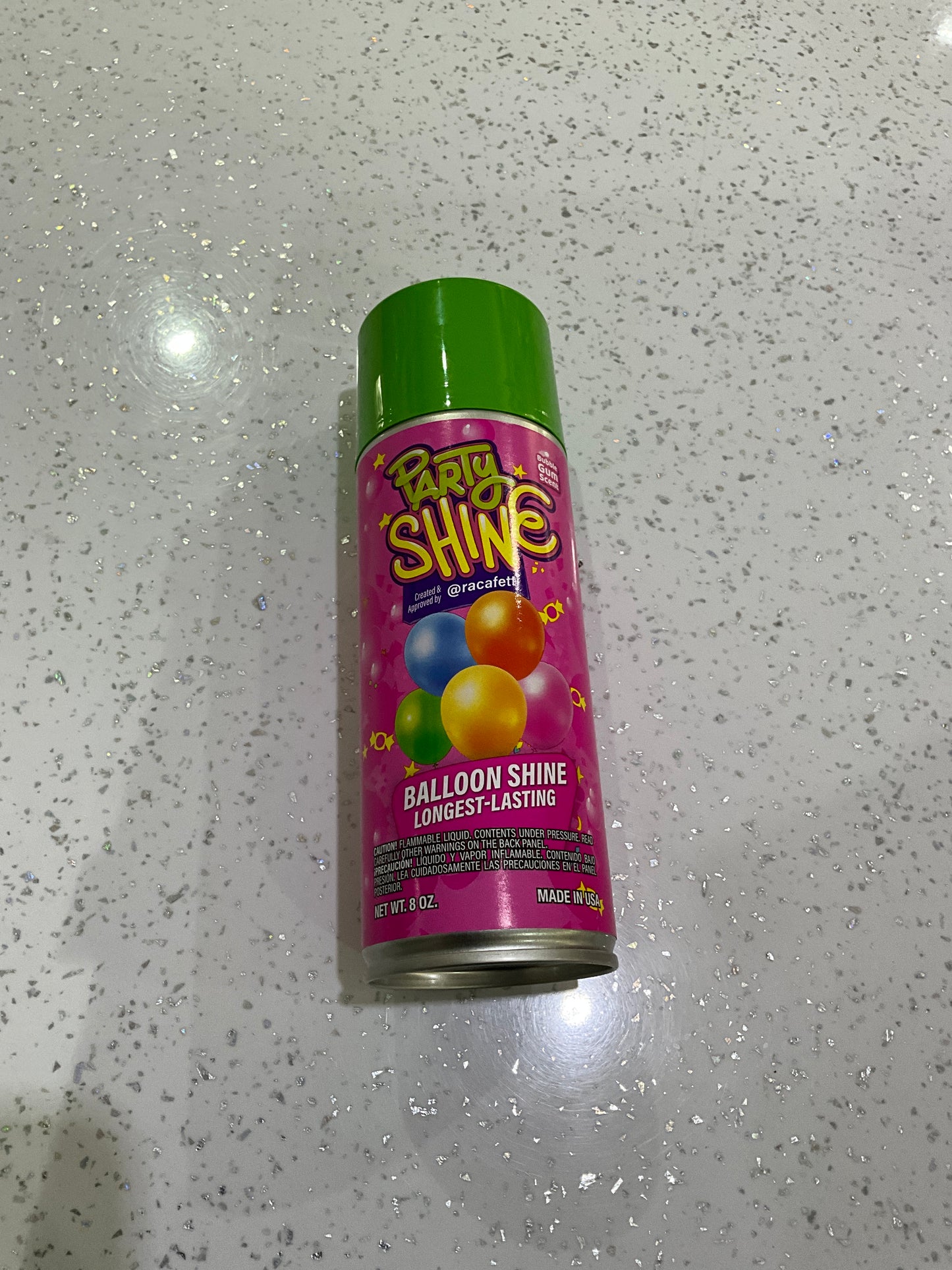 Party Shine 8oz Bubble Gum Scene