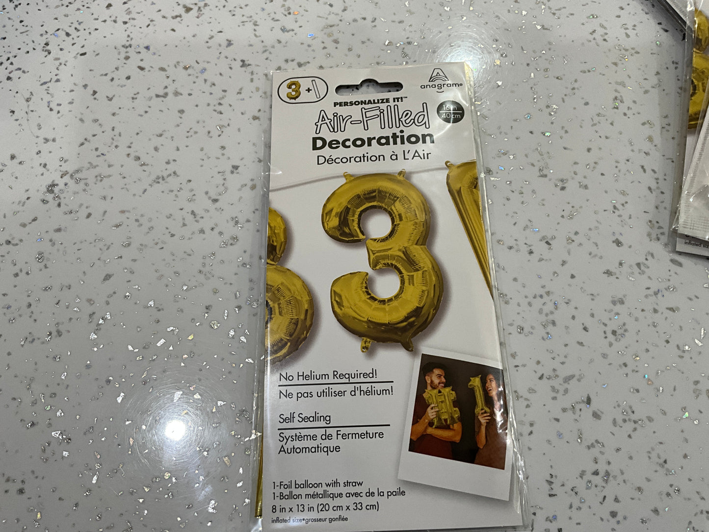 AIRFILLED GOLD CHROME 3