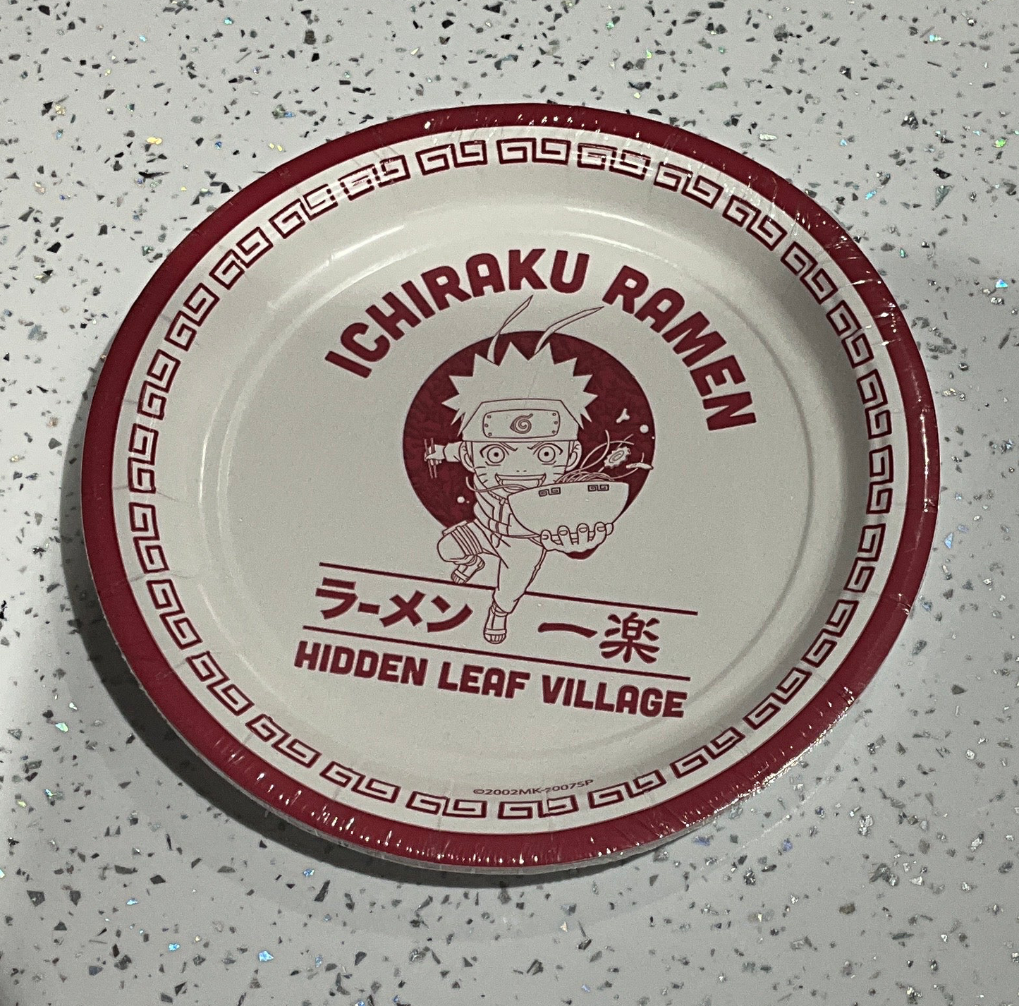 NARUTO SHIPPUDEN PLATES