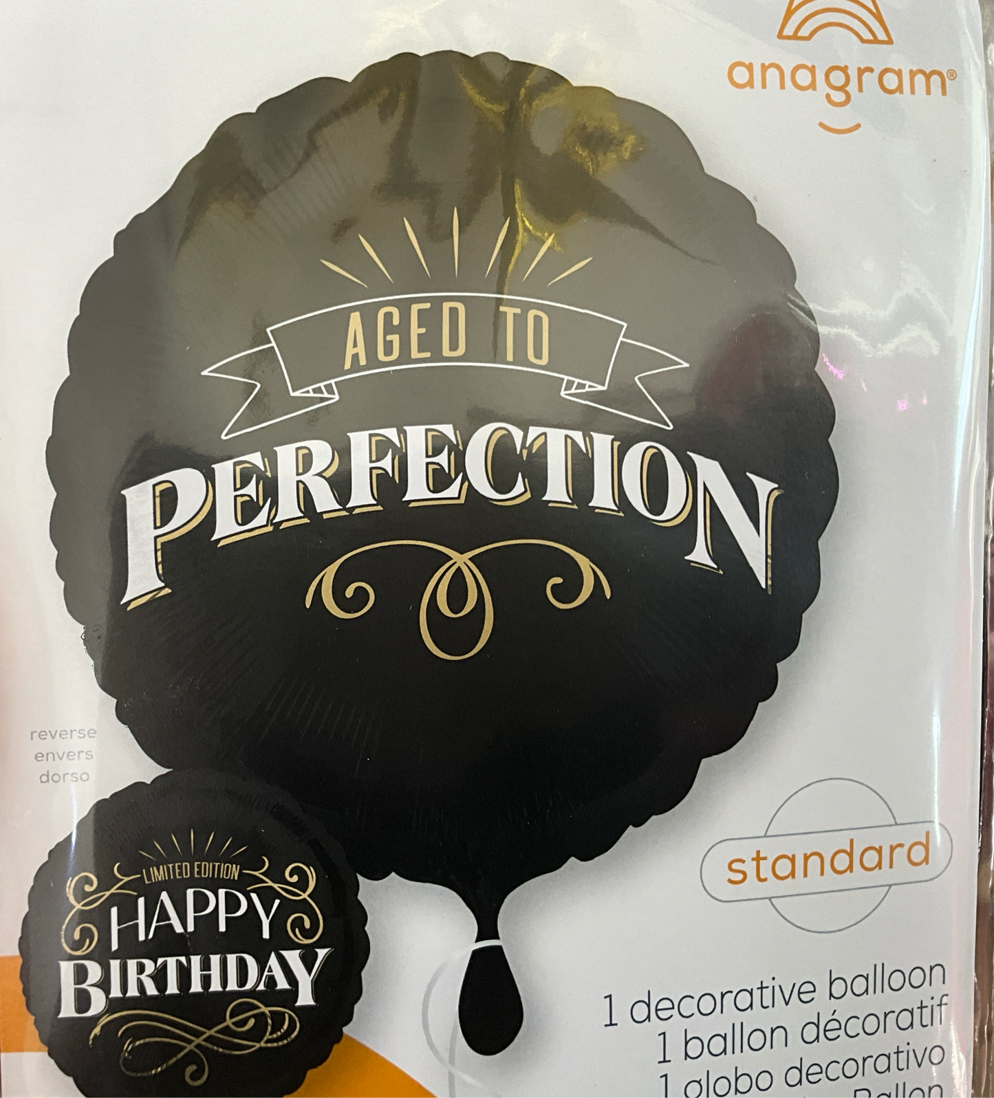 Standard happy birthday age to perfection