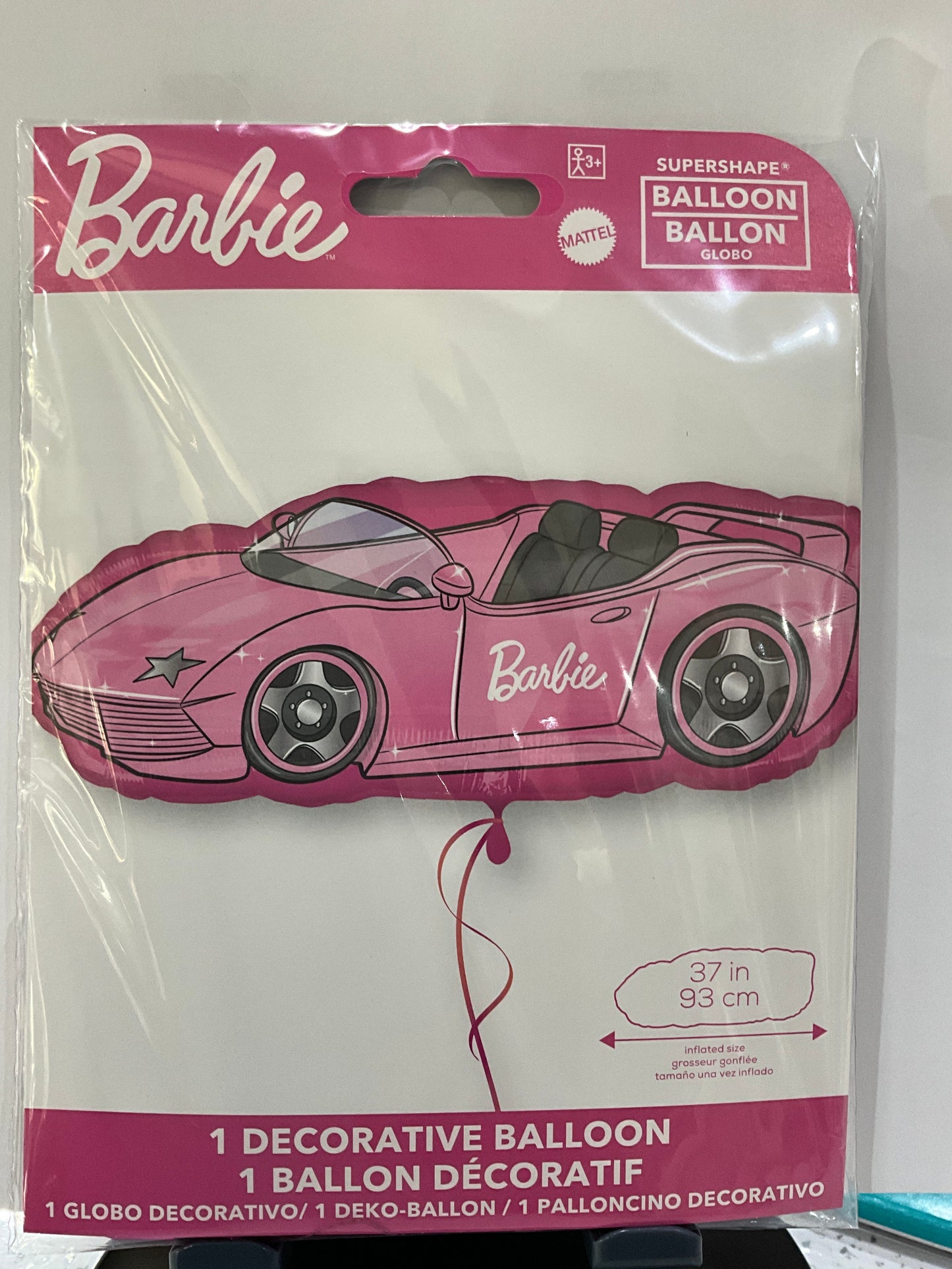 SUPERSHAPE CARRO BARBIE