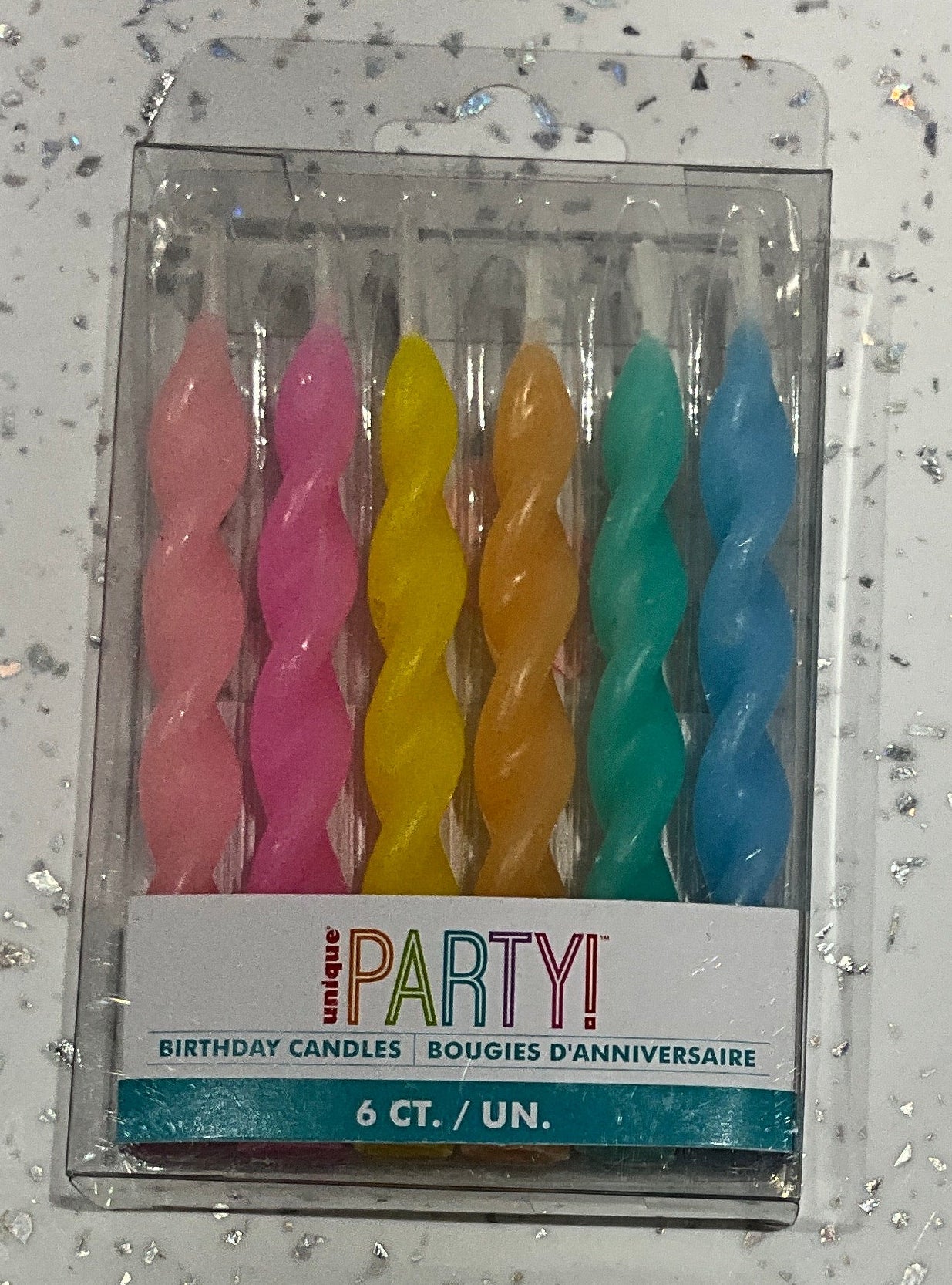 BIRTHDAY CANDLE multicolor