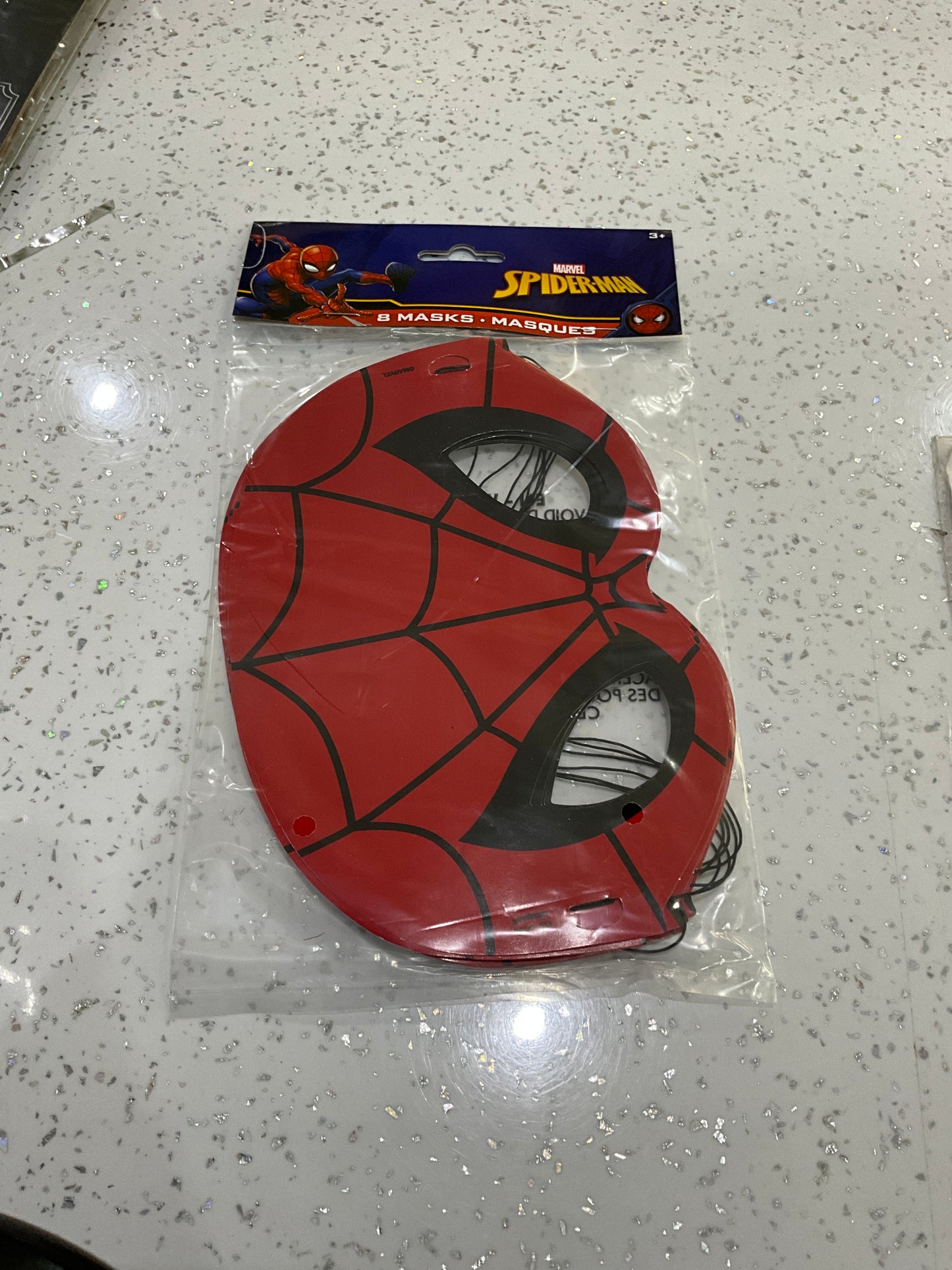 MASK SPIDERMAN 8CT