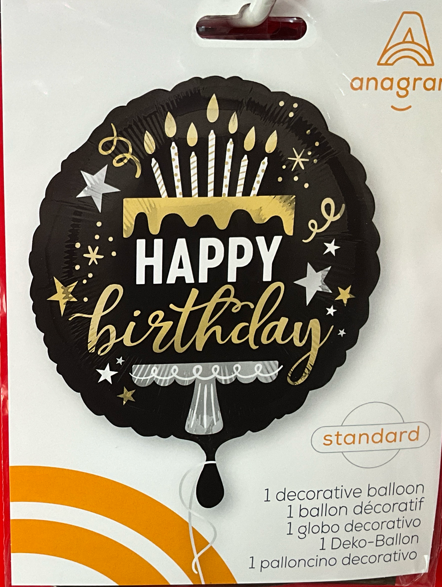 HAPPY BIRTHDAY STANDARD VELAS DORADAS