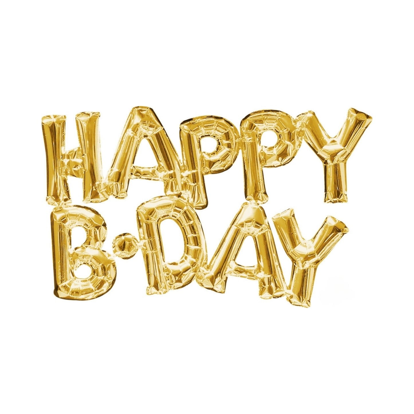 Holographic “Happy B-Day” Phrase