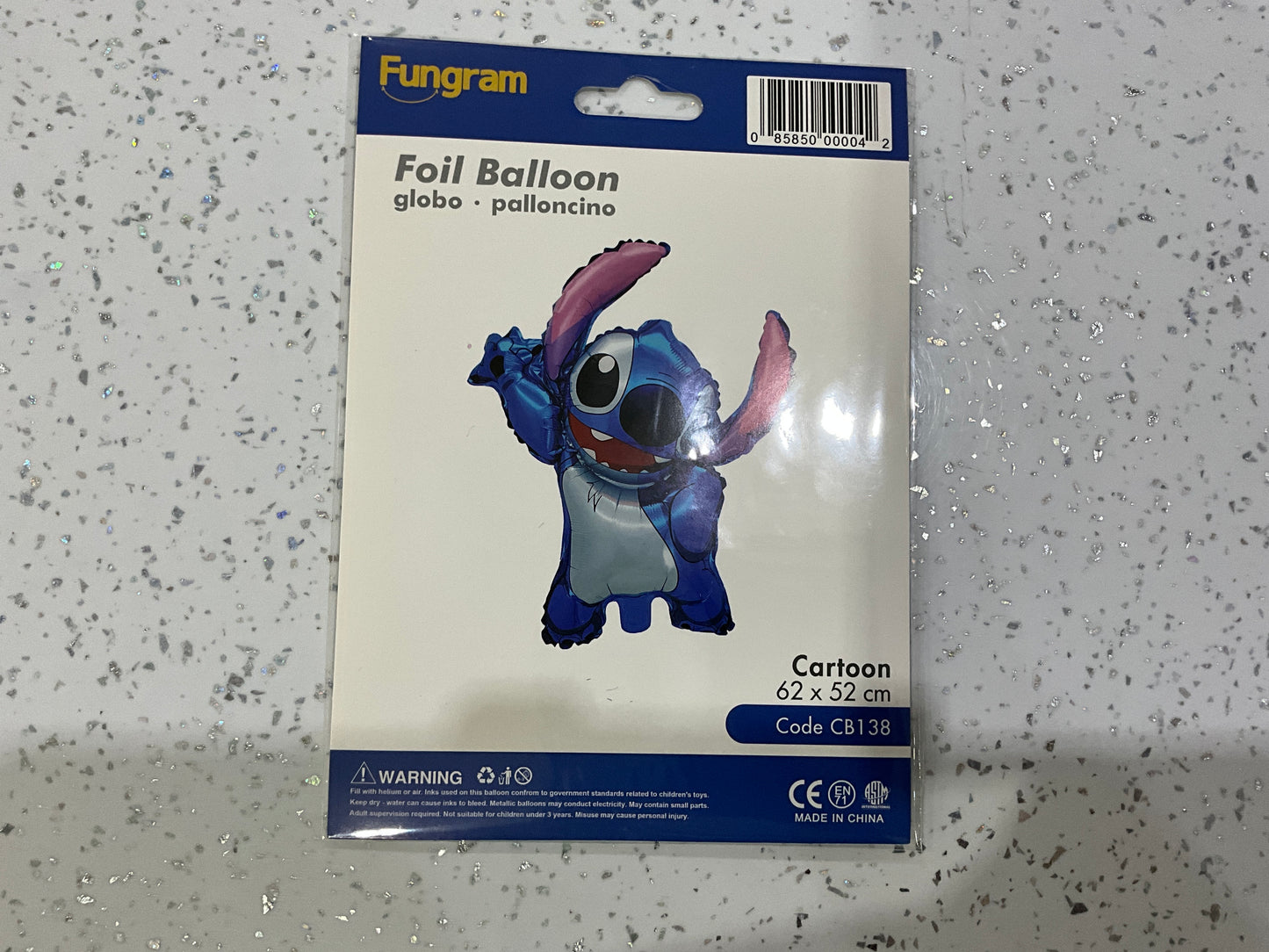 FOIL BALLON STITCH NO HELIO