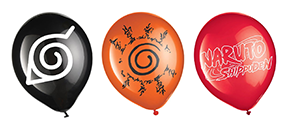 Globos Latex de Naruto