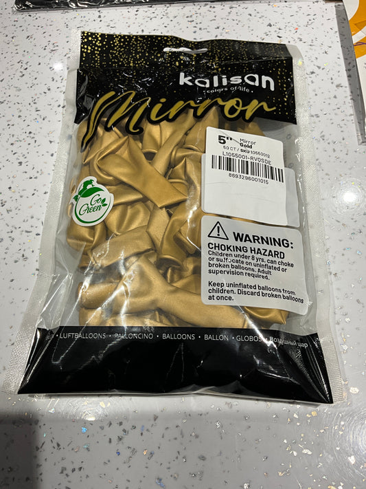 KALISAN MIRROR GOLD 5”