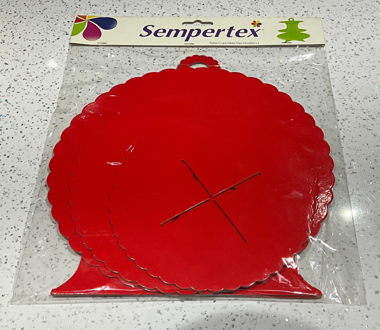 SEMPERTEX CUPCAKE RED