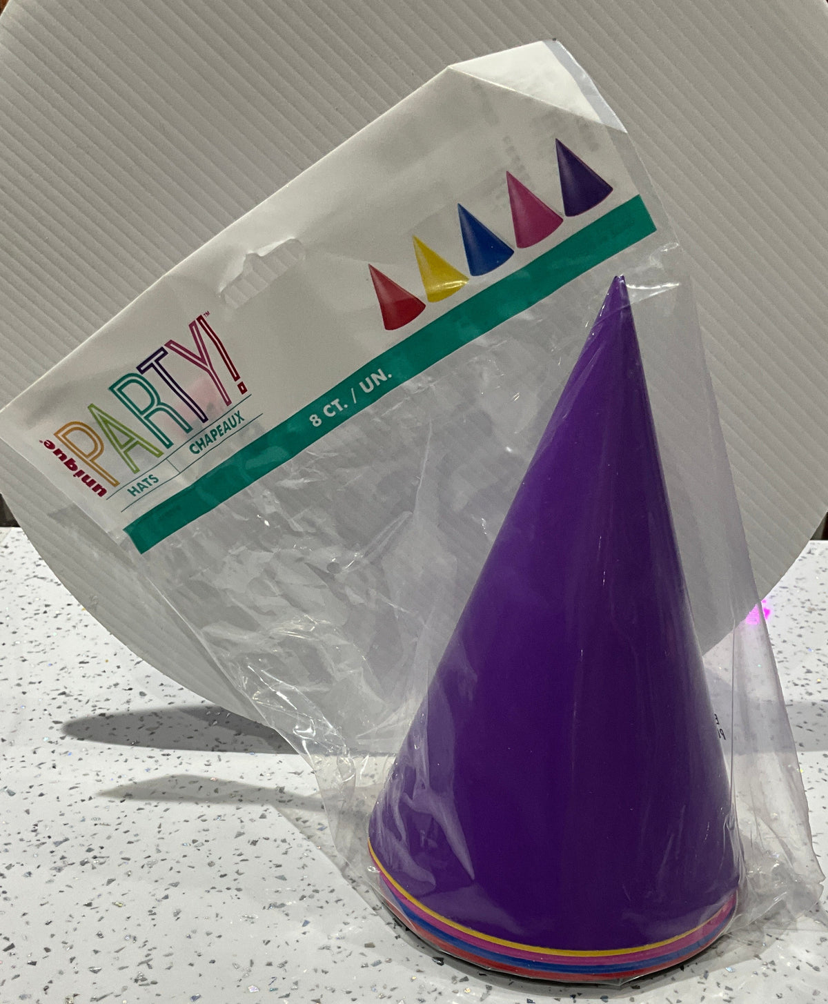 HATS MULTICOLOR 8CT