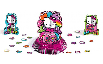 Deco kit para mesa de Hello Kitty