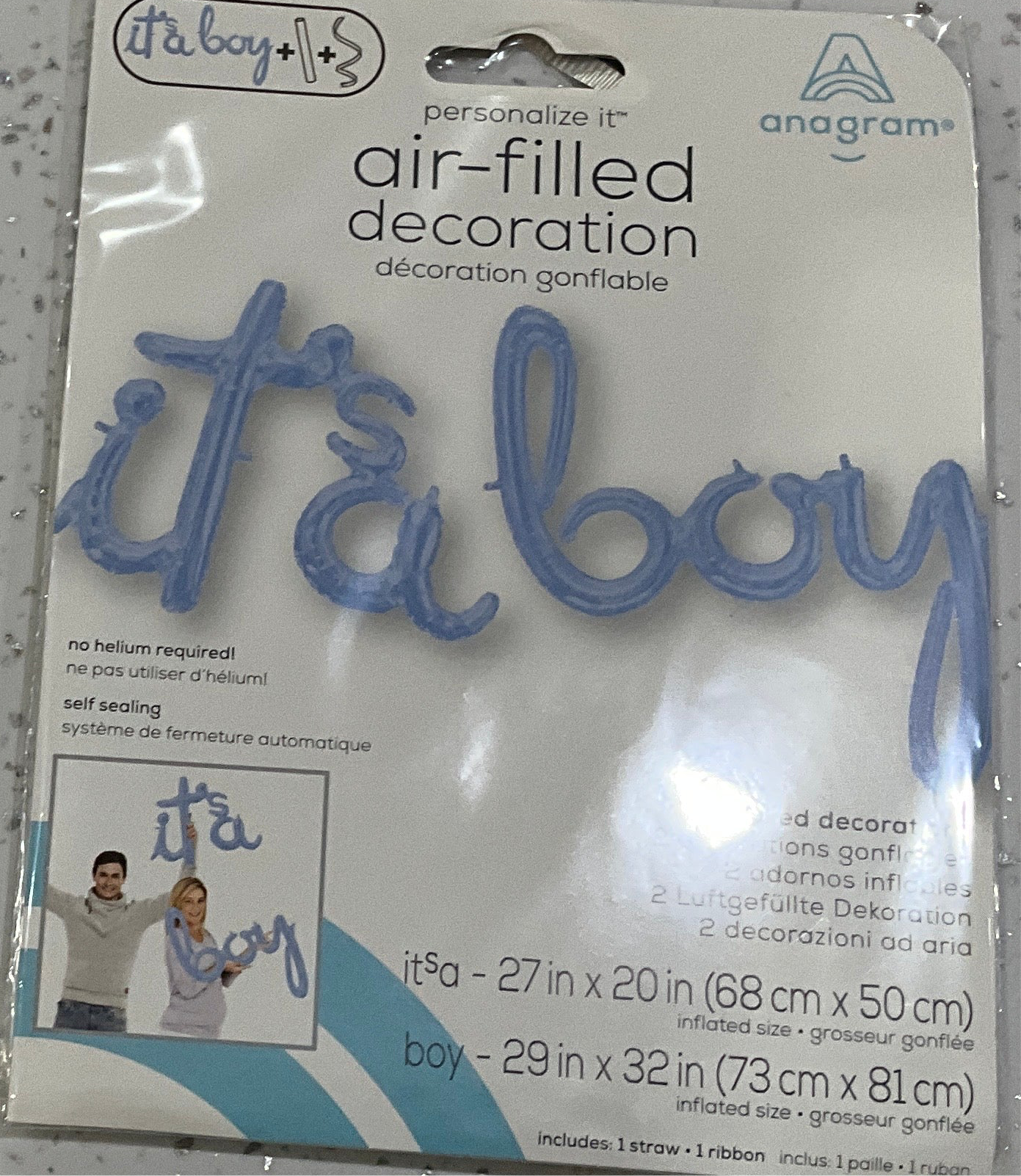 AIRFILLED It’s a boy