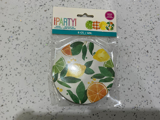 Paper coasters