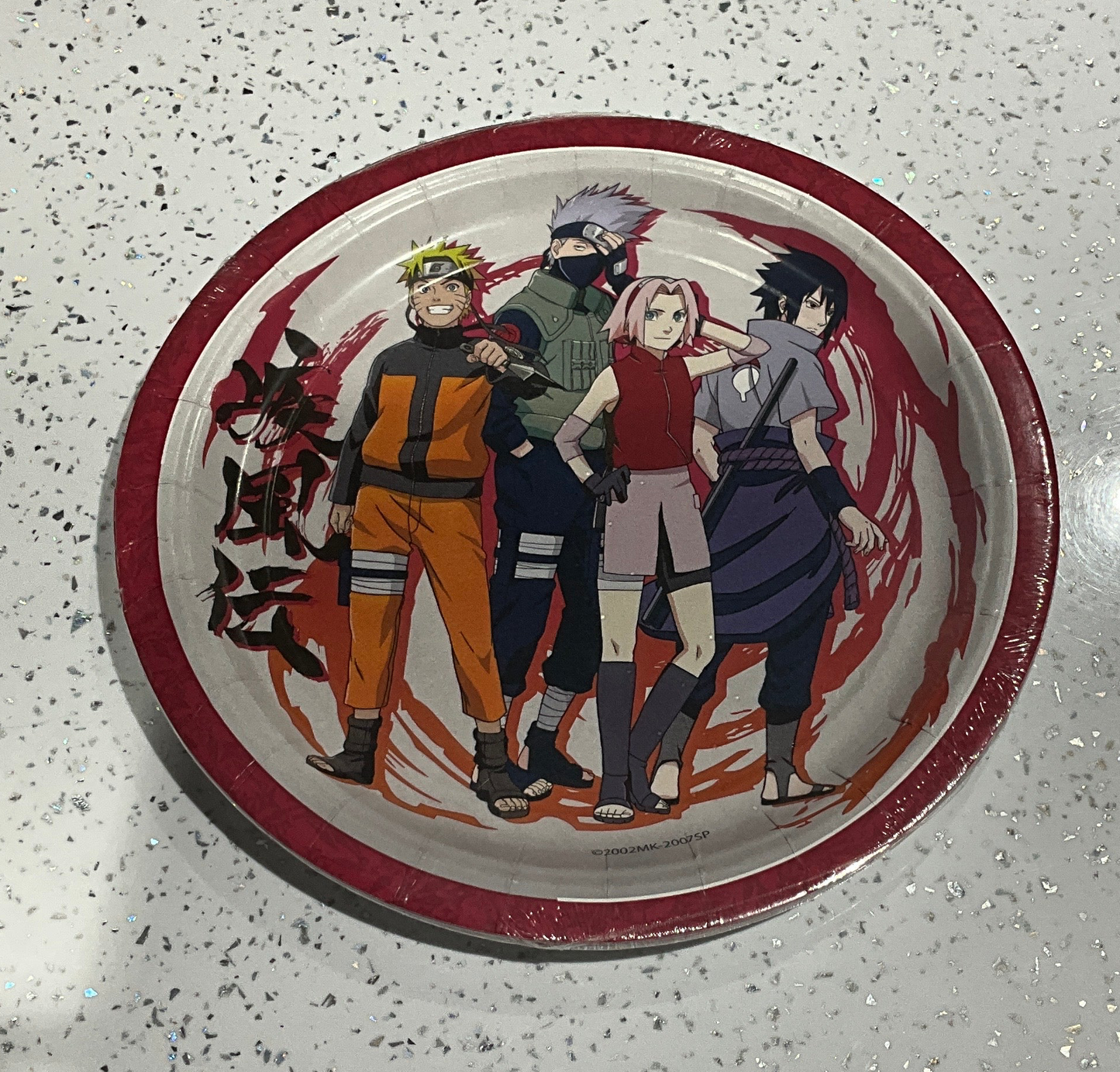 NARUTO SHIPPUDEN PLATES