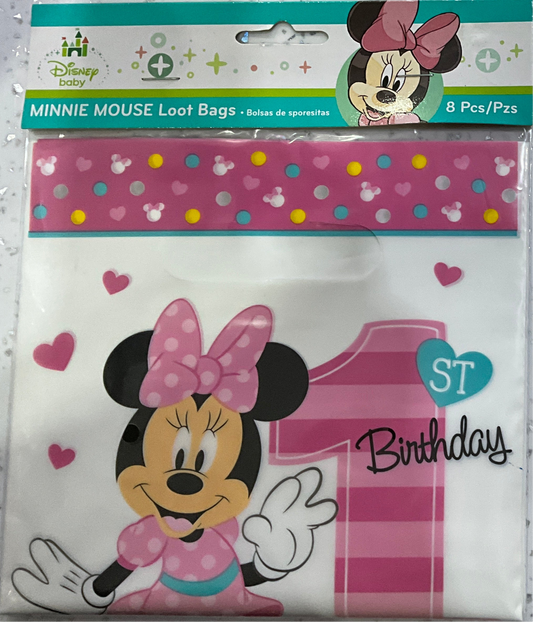 MINNIE MOUSE  1 ST LOOT BAGS