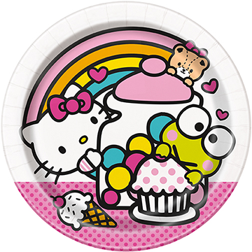 Platos de Hello Kitty