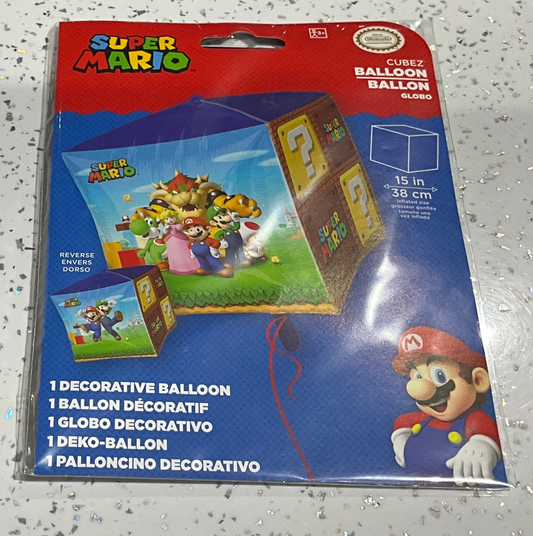 SS Mylar Cubez Mario