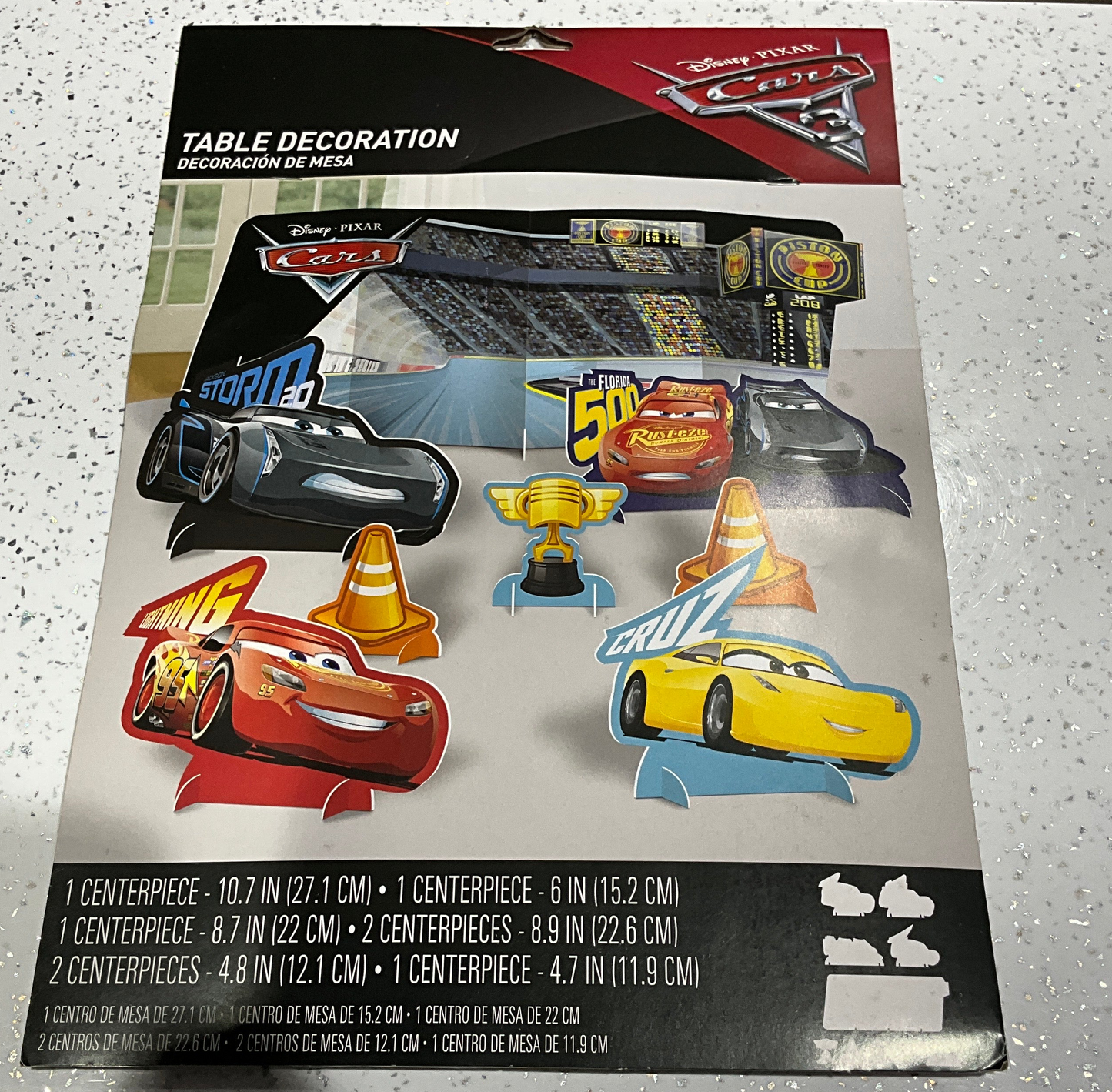 TABLE DECORATION CARS