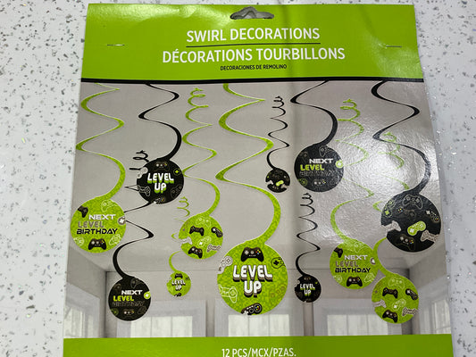 SWIRL DECORATIONS