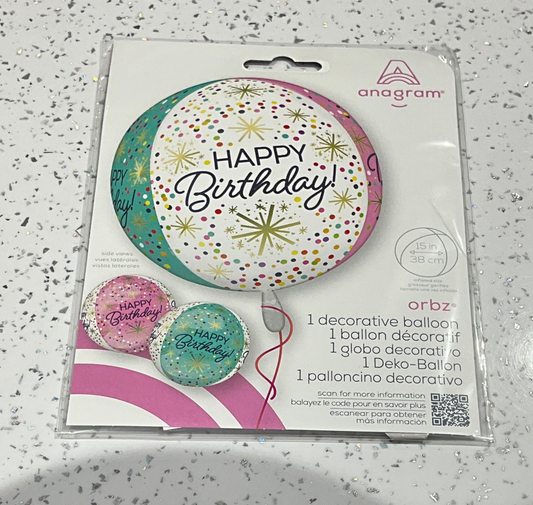 Orbz happy birthday Cake