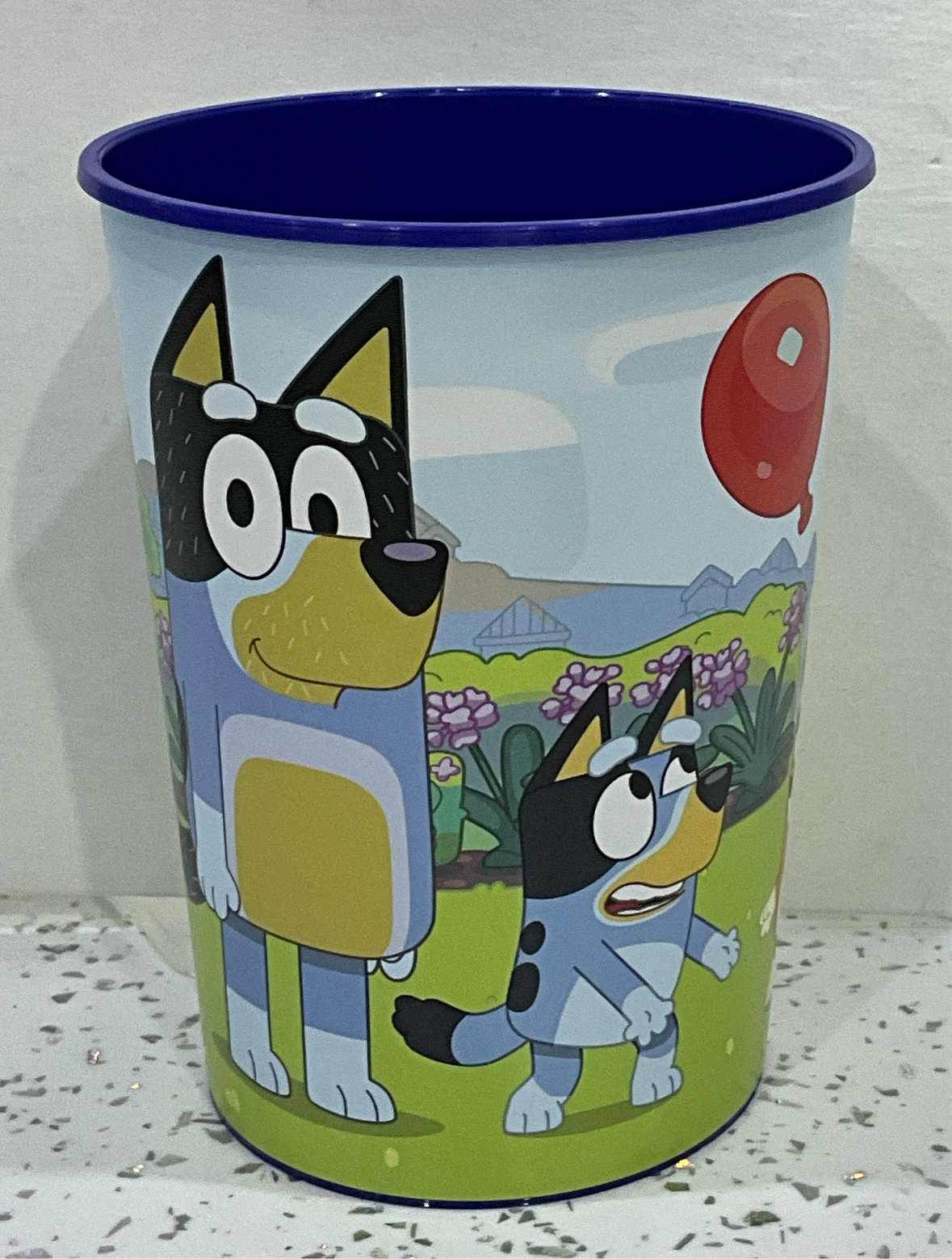 Plastic cups BLUEY