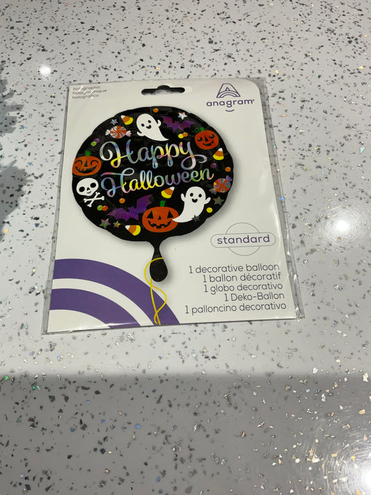 MYLAR HALLOWEN 18”