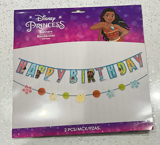 Banners MOANA 2PCS