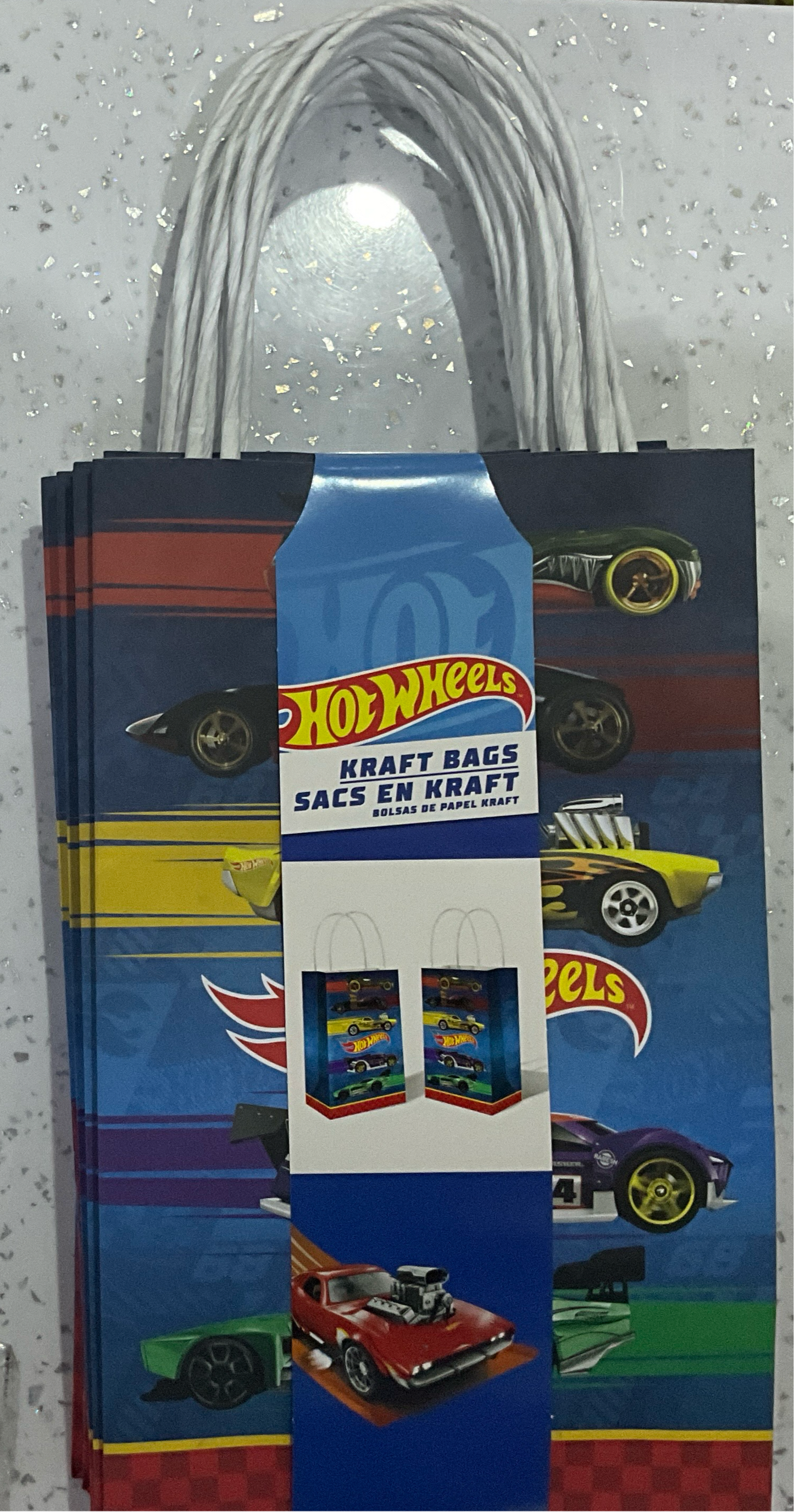 HOT WHEELS KRAFT BAGS