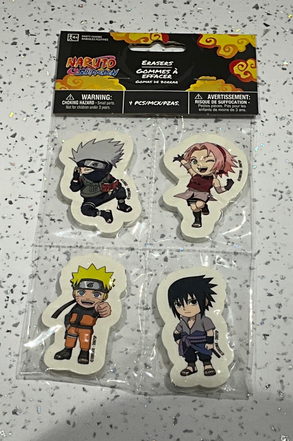 NARUTO SHIPPUDEN GOMMES