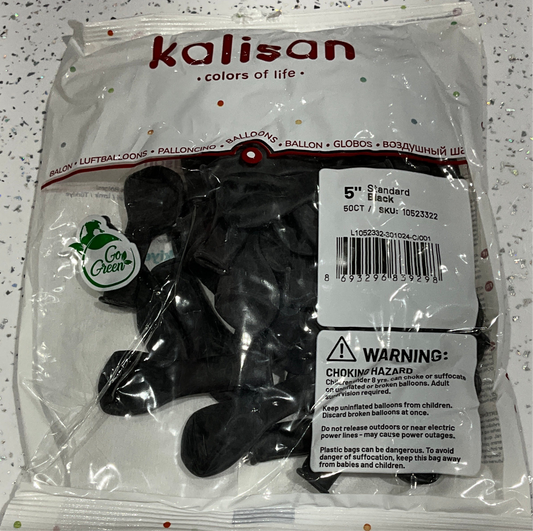 KALISAN 5’ BLACK 50CT