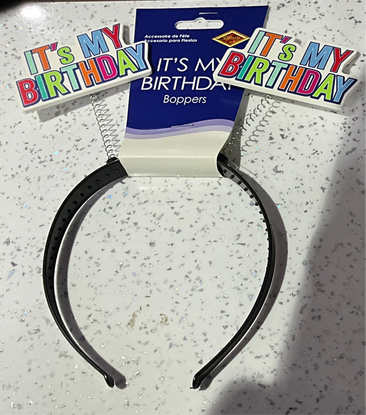 IT´S MY BIRTHDAY HEAD BOPPER