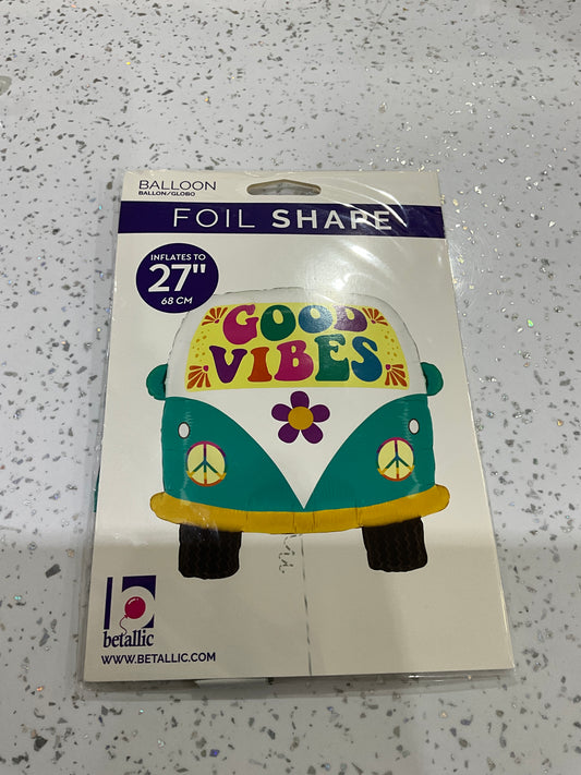 FOIL SHAPE 27” GOOD VIBES