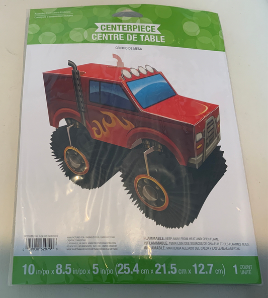 MONSTER TRUCK 3D CENTERPIECE
