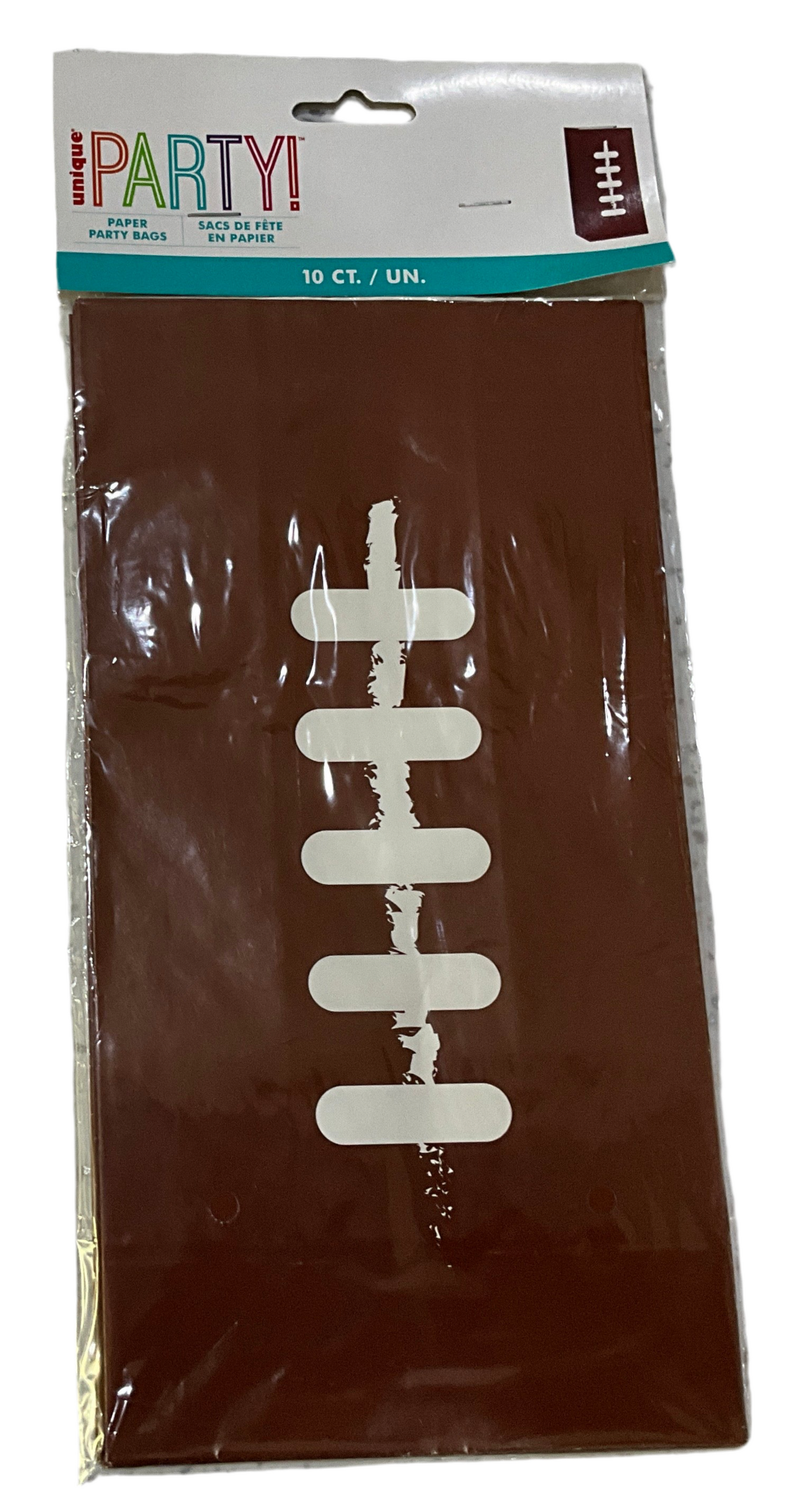 FOOTBALL PAPER PARTY BAGS