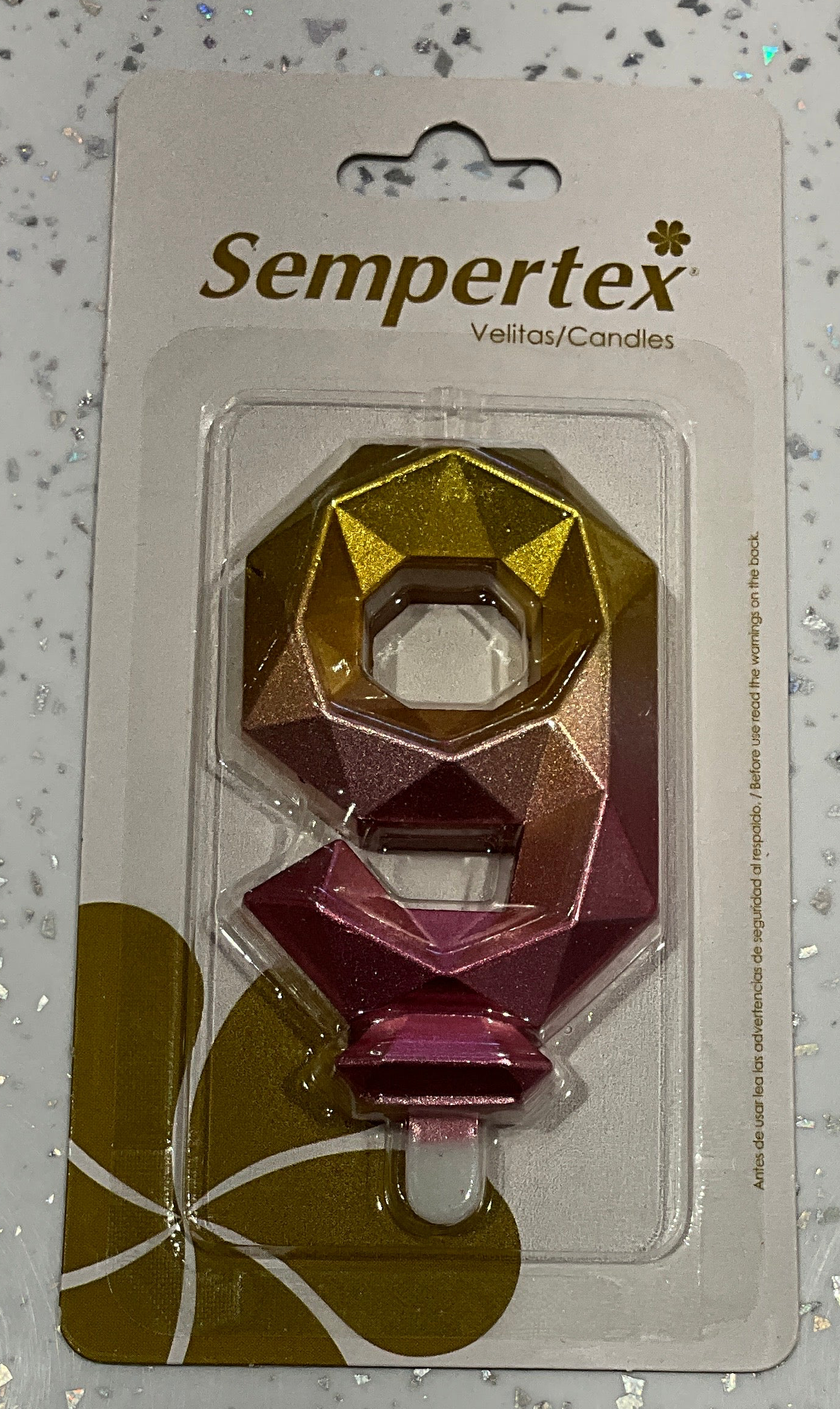 Sempertex CANDLE #9 pink-gold